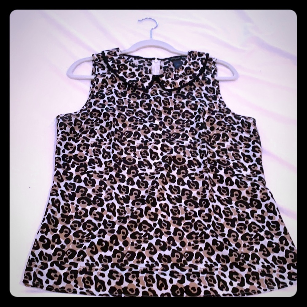 Leopard print blouse